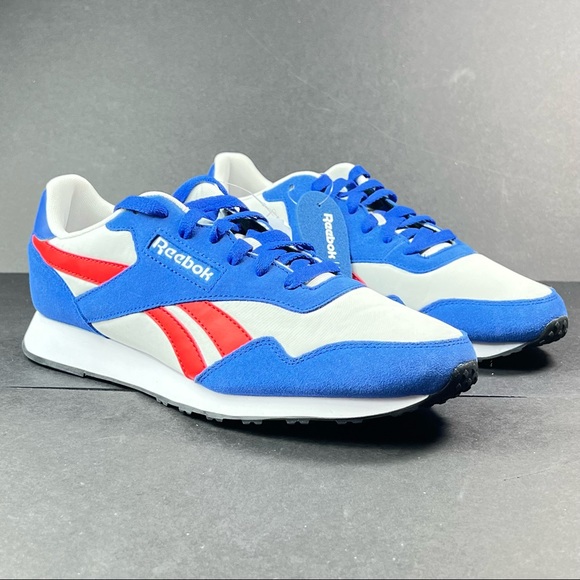 New Reebok Royal Ultra Blue / Red Sneakers - Picture 3 of 13